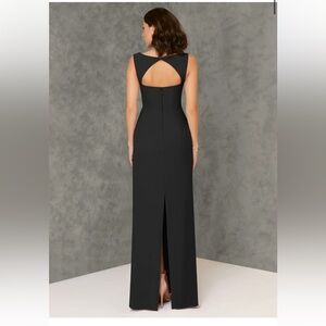 Azazie Black Backless Gown